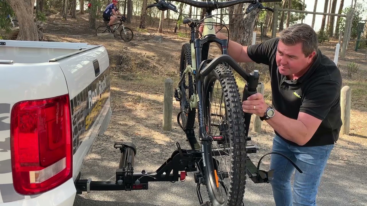 Yakima BackSwing Bike Carrier Add On Roof Rack Superstore YouTube