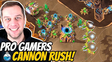 Pro Player wants revenge on my Cannon Rush! | Cannon Rush in Grandmaster #265 StarCraft 2