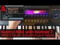 Controlling native instruments kontakt 7 with kontrol mk3 in bitwigreaper  create layers