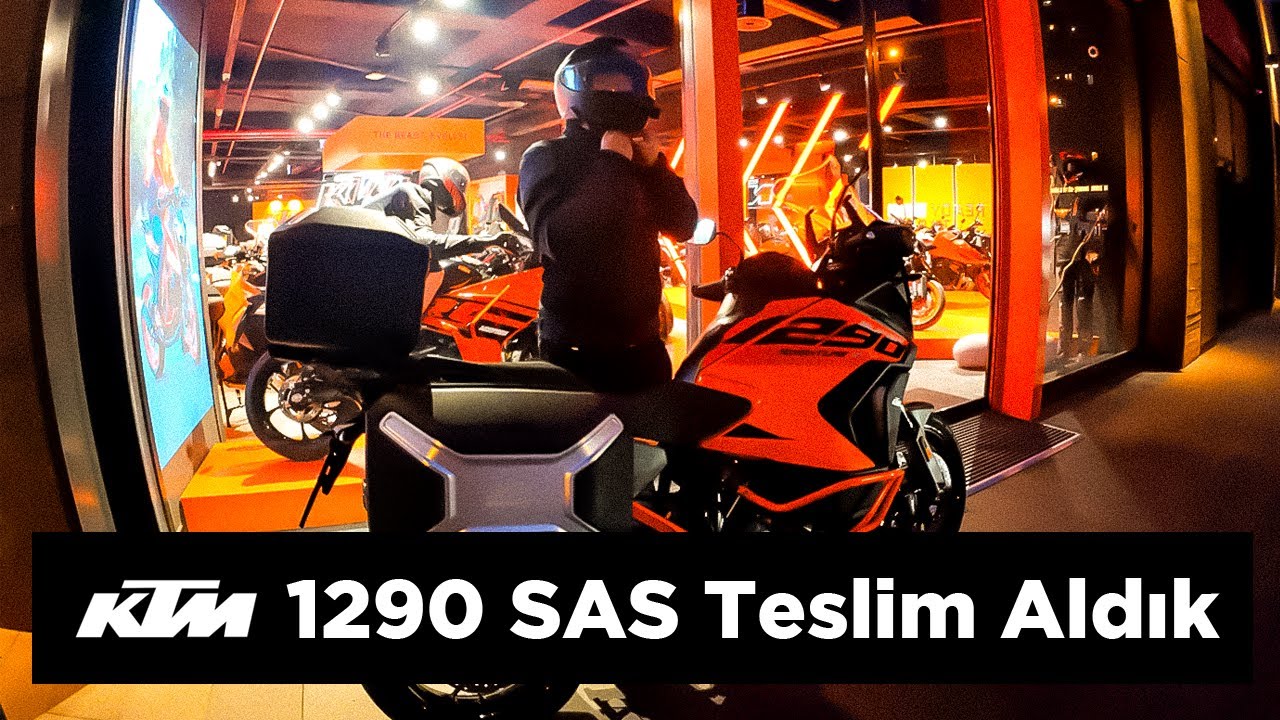 Motorumuzu teslim aldık - KTM 1290 Super Adventure S - KRides