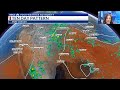 Upper level ridge keeping temps high through the week