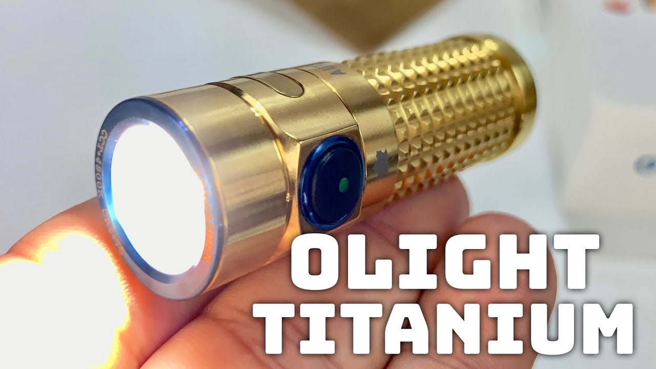 Olight S1R II Titanium Summer 1000 Lumen Rechargeable Limited Edition Flashlight