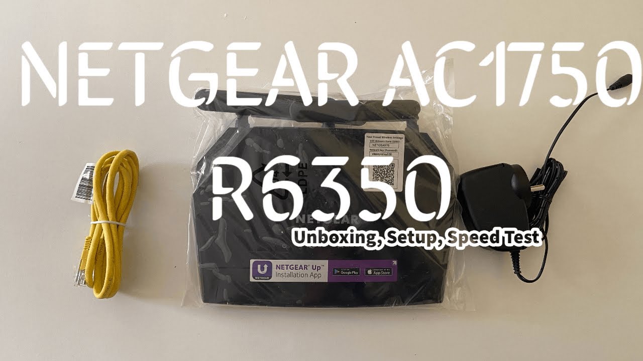 AC1750 WiFi Router - R6350