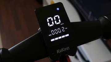 KuKirin S1 Max - Display, Settings & Functions
