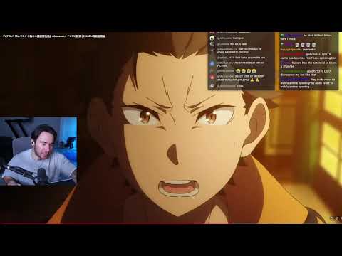 Nicholas Light TV reacts to re zero season 4 trailer!!