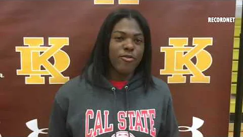VIDEO: Jasmine Pharms is first female Stagg athlet...