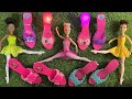 Disney Princess Doll Collection | Frozen Elsa, Anna, Belle, Ariel | Satisfying ASMR Unboxing Video