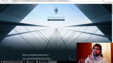 Ethereum Tutorial Introduction - Part 0