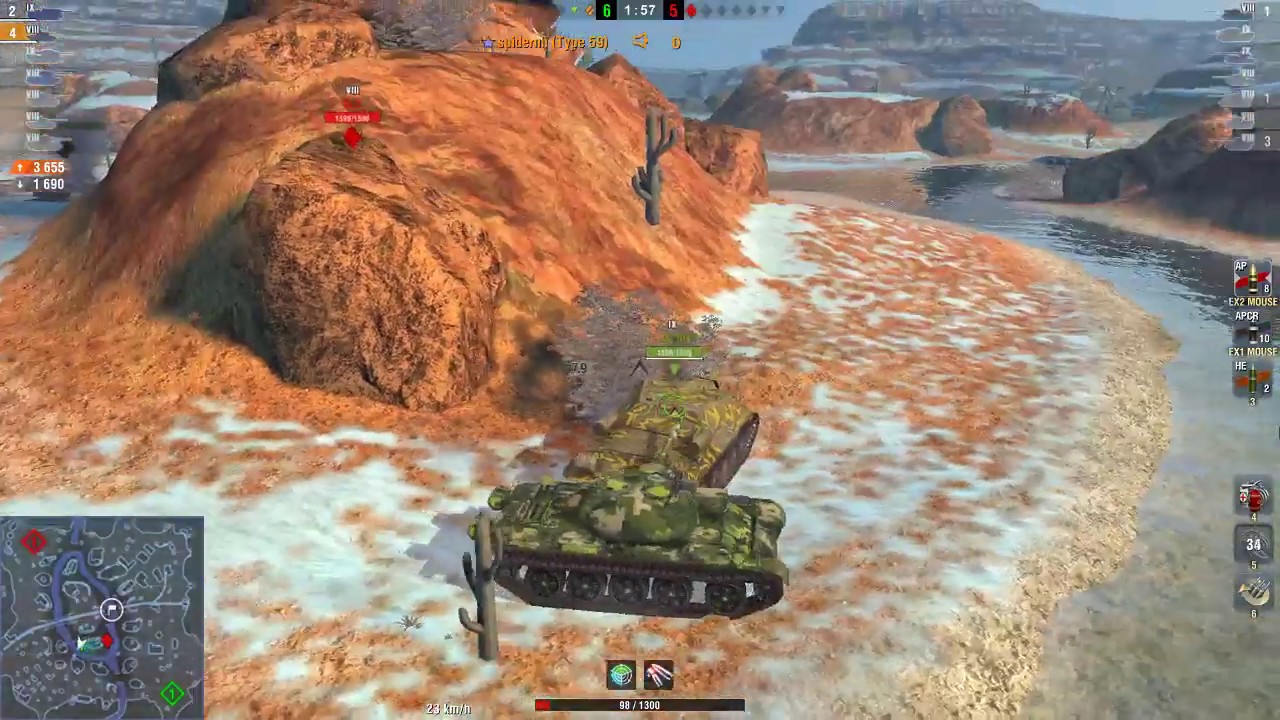 wotblitz WOT Blitz / Type 59 / 4 kills / 3 950 dmg