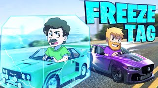 Freeze Tag With Drift Cars In GTA 5!