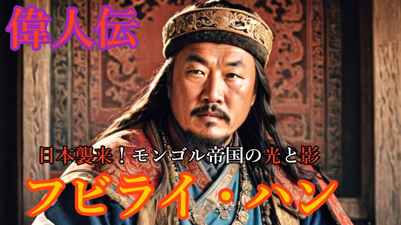 【偉人伝】モンゴル皇帝フビライ・ハンの真実~日本襲来!元寇の真実と帝国の光と影~ - YouTube