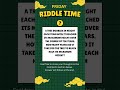 Welcome to Riddle Time! Can you solve these tricky riddles ?  #quiz #riddlejourney #logicpuzzles