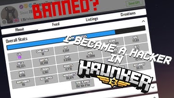 THIS MAP TURNED ME INTO A HACKER IN KRUNKER.IO ( BANNED? )