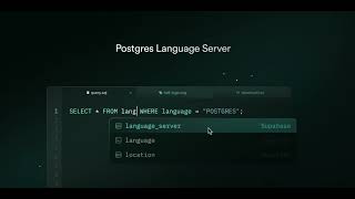 GitHub - supabase-community/postgres-language-server: A Language Server for Postgres