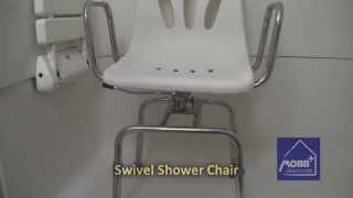 mobb swivel shower chair