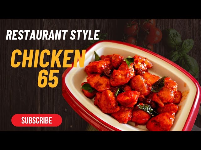 Ultimate Chicken 65 Quick & Easy Recipe | Restaurent Style Chicken 65 #chicken65 class=