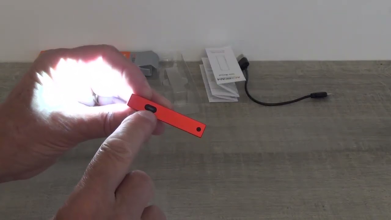 Lampe Torche Porte-clés ACEBEAM Keylite 500 - 500 Lumens, Rechargeable USB-C, étanche IP66, 6 Modes - 9