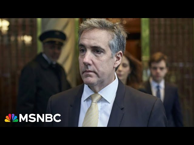 Michael Cohen remains ‘unflappable’ as the defense tries to smear Trump’s former attorney class=