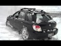 Subaru, Snow Tires, and a Slick Driveway