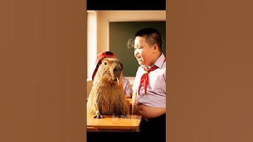 Capybara bị Long béo đổ oan là hút thuốc trong lớp và cái kết🤣🤣🤣😂#shorts