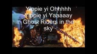 Video thumbnail of "Spiderbait - Ghost Riders In The Sky (Lyrics)"