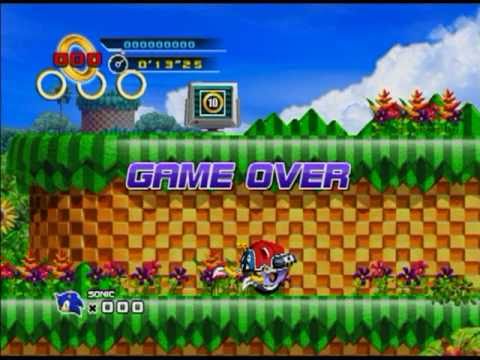 sonic 4 episode 2 gameover