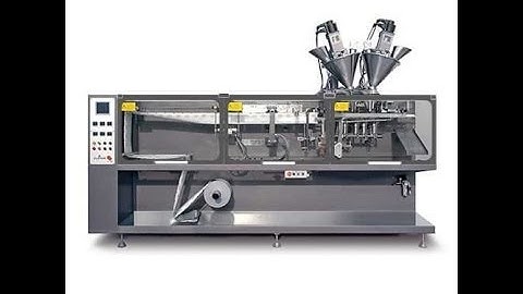 Horizontal Automatic Powder Packing Machine Form Fill Seal Spices Packer Equipment