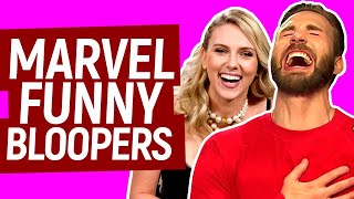 OMG!!! The funniest Marvel bloopers and behind the scenes moments