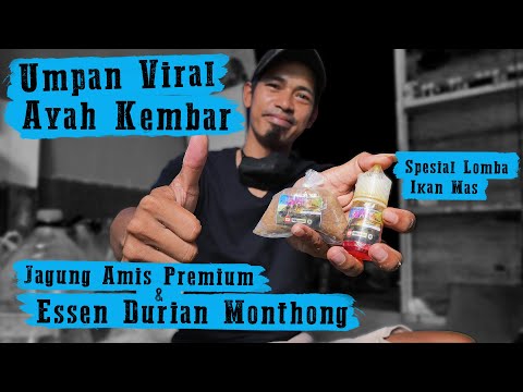 Umpan Ikan Mas Anti Ribet #5 | Umpan Viral Ayah Kembar | Essen Durian Monthong