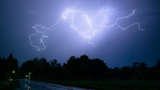 London England Lightning Show After Record Breaking Heatwave!