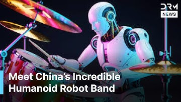 Tech Meets Music: Meet China’s Incredible Humanoid Robot Band | High-Tech Robot Musicians | AI15