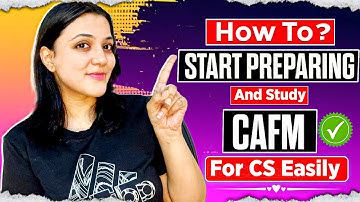 CAFM Subject strategy to score 70+ marks in 2 months | Professors and Books recommendations