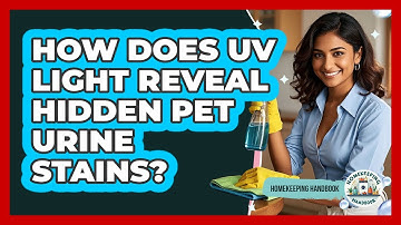 How Does UV Light Reveal Hidden Pet Urine Stains? - Homekeeping Handbook