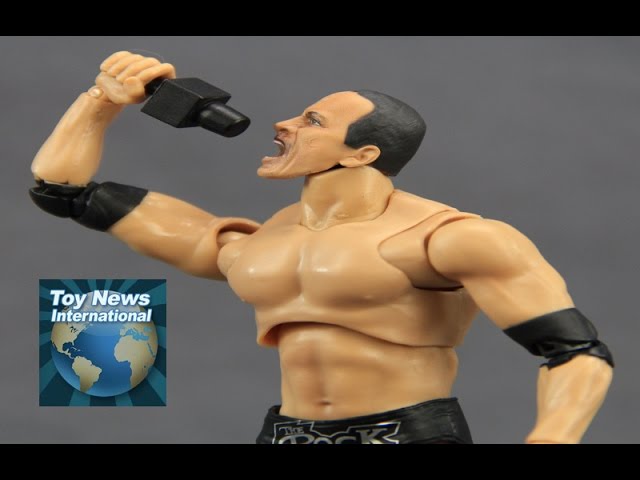 S.H. Figuarts WWE The Rock Figure Review - YouTube