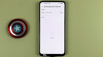 Retouch appearance in video calls, beautify video calls on OPPO Reno2 F Android 11
