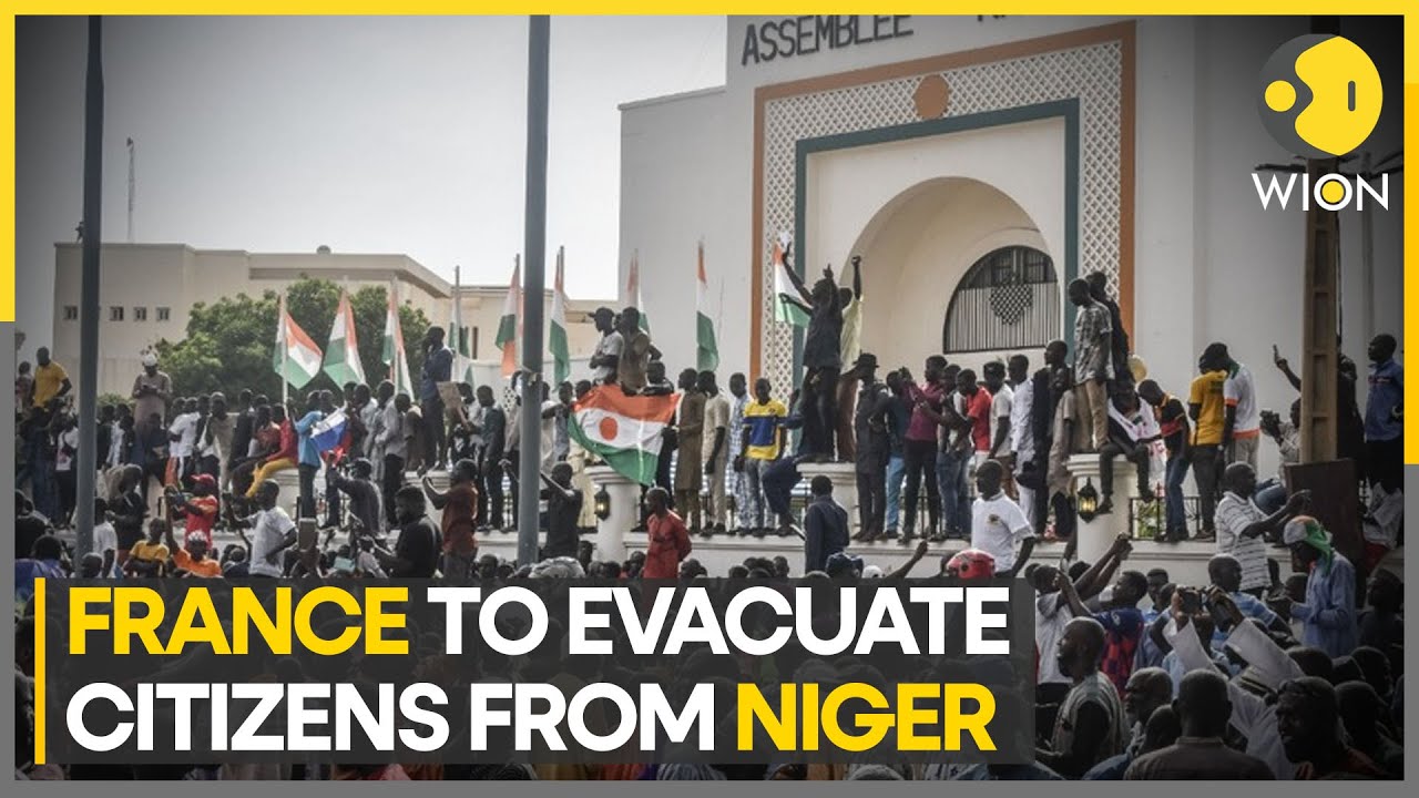 France to evacuate citizens from Niger | Ousted Niger President meets Chad’s President | WION