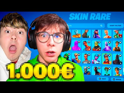 I Miei AMICI REAGISCONO al mio ARMADIETTO di FORTNITE e mi *INSULTANO*...! (Skin Rare)