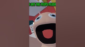 I got the Yeeps plush!!! #yeeps #vr #yeep #yeepsplush #yeepsingameplush #plush ￼