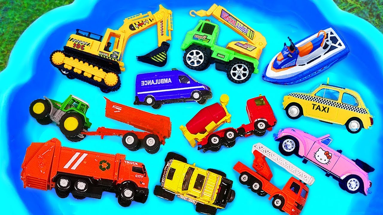 Toys review and learning name and sounds Vehicles Toy
