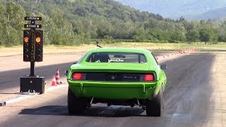 1970 Plymouth 'Cuda 440 - Drag Race!