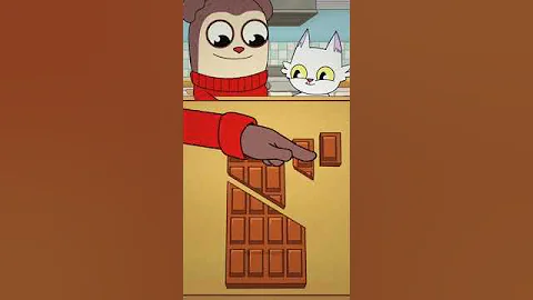 Infinite Chocolate Trick! 🍫 LIKE if you want unlimited chocolate too! Animation meme  #shorts