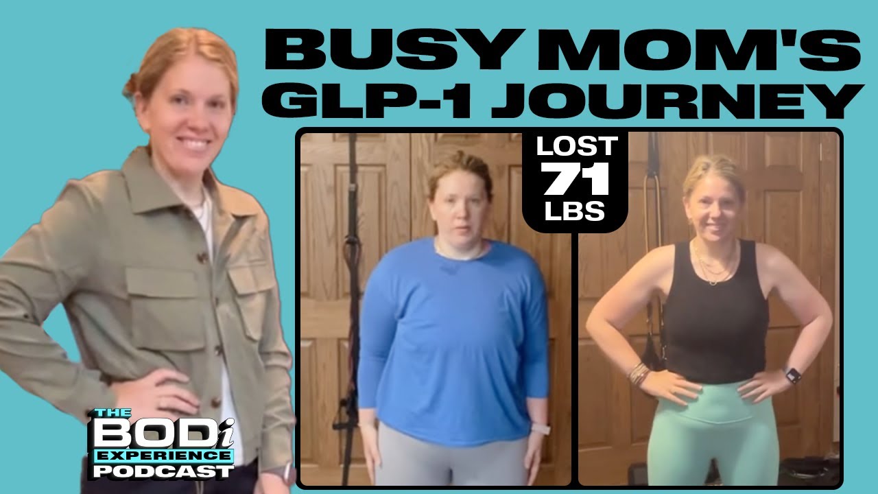Learn from this Busy Mom's 71lb Weight Loss Success with GLP1 EP 38