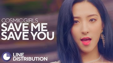 WJSN/Cosmic Girls (우주소녀) - Save Me, Save You (부탁해) (MV Ver.) (Line Distribution)