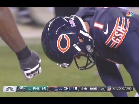 Hilarious Cody Parkey Missed Field Goal Hits Upright Eagles Vs