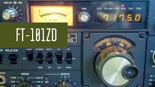 Yaesu FT-101ZD КВ-Трансивер 70-80 годов.