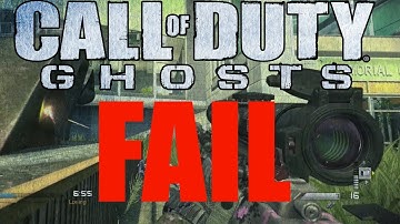 Call Of Duty Ghosts Worst Trickshot Fail Ever