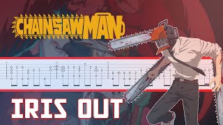 (🎸FREE TAB) IRIS OUT - Chainsaw Man Movie: Reze Arc | Kenshi Yonezu | FINGERSTYLE GUITAR TAB