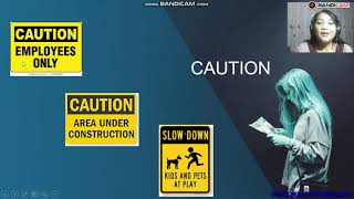 NOTICE CAUTION WARNING