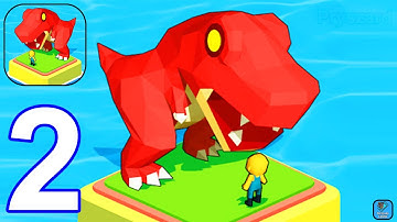 Dino Tycoon - 3D Building Game - Gameplay Walkthrough Part 2 (iOS,Android Gameplay)