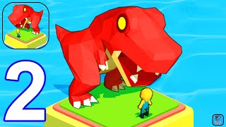 Dino Tycoon - 3D Building Game - Gameplay Walkthrough Part 2 (iOS,Android Gameplay)